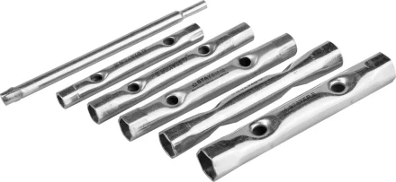 Набор Ключи STAYER трубчатые 8 - 17 мм, 6 предметов 2719-H6 купить в Муравленко