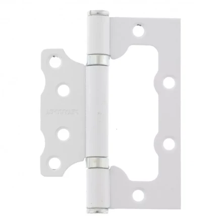 Петля накладная ПНУ-100 белая 4штуки  Металлист Россия 91565 купить в Муравленко