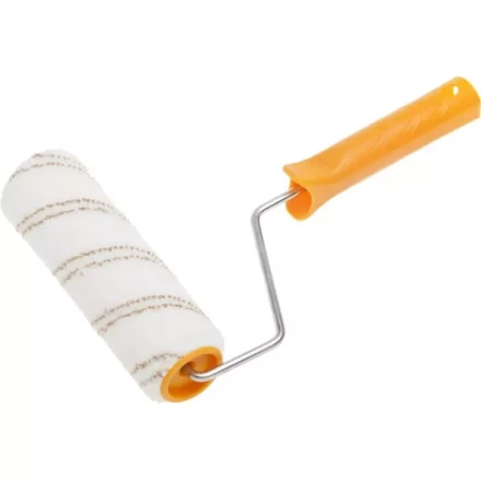 Валик &quot;МИКРОВОЛОКНО&quot; малярный в сборе, ворс 9 мм, бюгель 6 мм, 40x180мм, STAYER Master 0343-18 купить в Муравленко