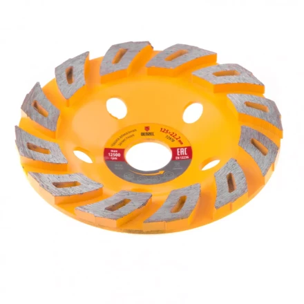 Чашка алмазная зачистная 125 мм Турбо Denzel 72970 купить в Муравленко