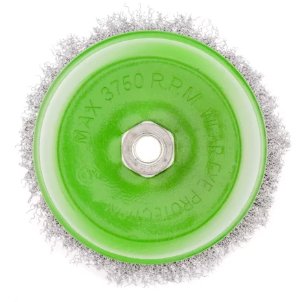 Щетка для УШМ 150 мм М14 чашка витая проволока Сибртех 746077 купить в Муравленко