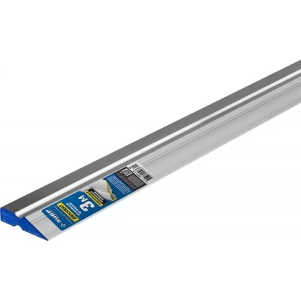 Правило ЗУБР алюминиевое, профиль &quot;ДВУХВАТ&quot; с ребром жесткости, 3м 10721-3.0 купить в Муравленко