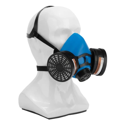 Полумаска изолирующая ИСТОК-300/400 со сменными комбинированными фильтрами А1Р1 892437 купить в Муравленко