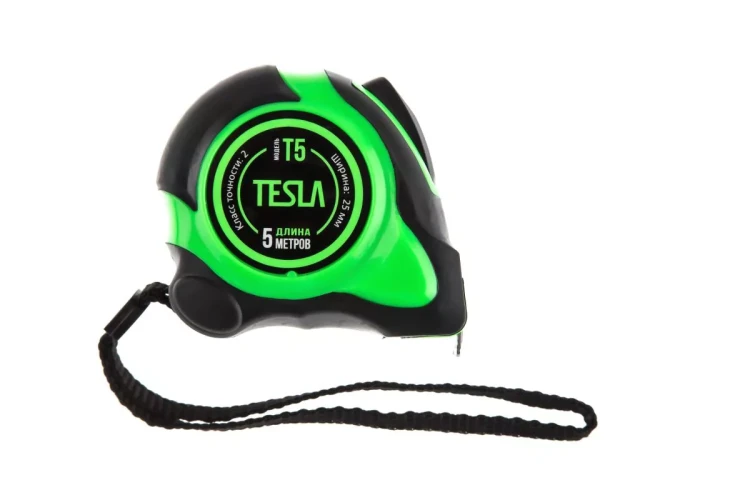 Рулетка TESLA 5м х 25мм (T-5) купить в Муравленко