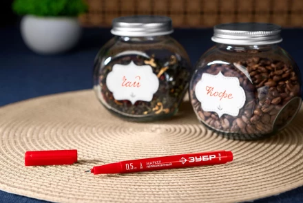 ЗУБР МП-50 красный, 0.5 мм перманентный маркер (06321-3) купить в Муравленко