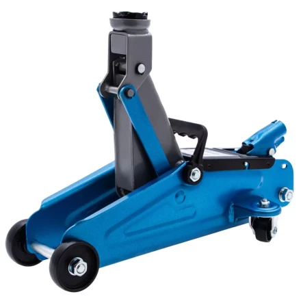 Домкрат гидравлический подкатной 2т высота подъема 140-340 мм в кейсе Stels 51128 купить в Муравленко