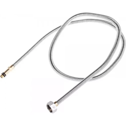 Подводка ЗУБР &quot;ЭКСПЕРТ&quot; сильфонная из нержавеющей стали, для смесителя, удлиненная, г/ш (гайка-штуцер), 1/2&quot;, 1,2м 51013-120 купить в Муравленко