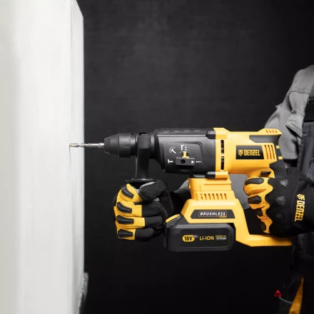 Бур по бетону Denzel, 6 x 110 мм, двойная спираль, три пылеотводящие кромки, 705005 купить в Муравленко