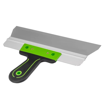 Шпатель фасадный Сибртех, нержавеющая сталь 420S45, 300 мм, 2-компонентная ручка, 85593 купить в Муравленко