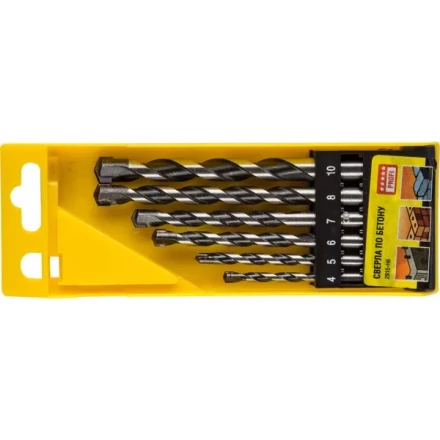 Набор STAYER &quot;PROFESSIONAL&quot;: Свёрла по бетону, ударные 4, 5, 6, 6, 8, 10мм, 6шт 2915-H6 купить в Муравленко