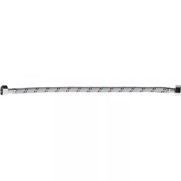 Подводка гибкая STAYER для воды, оплетка из нержавеющей стали, г/г 1/2" - 0,4м 51015-G/G-040 купить в Муравленко