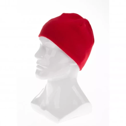Шапка из флиса для взрослых размер 56-57 красная Россия Сибртех 68801 купить в Муравленко