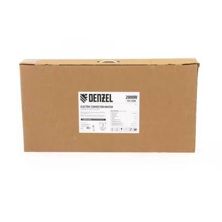 Конвектор электрический XCE-2000, 230 В, 2000 Вт, X-образный нагреватель Denzel 98117 купить в Муравленко