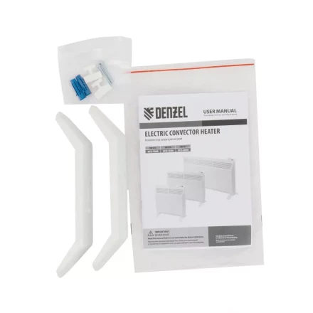 Конвектор электрический XCE-2000, 230 В, 2000 Вт, X-образный нагреватель Denzel 98117 купить в Муравленко