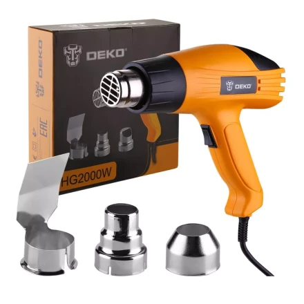 Фен строительный DEKO HG2000W, 063-4166 купить в Муравленко