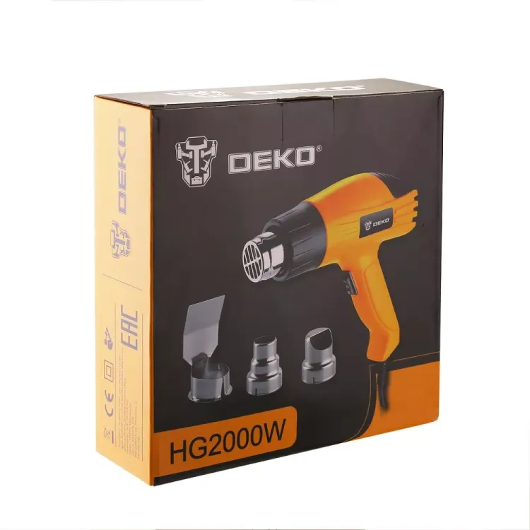Фен строительный DEKO HG2000W, 063-4166 купить в Муравленко