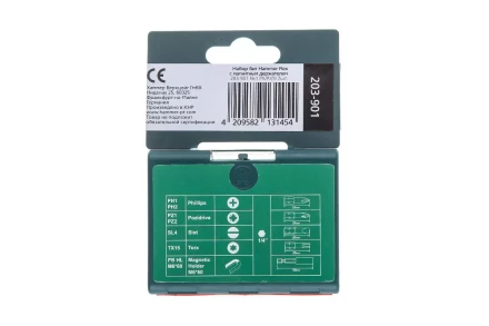 Набор бит HAMMER 25мм (PB набор No1 7шт. Ph/Pz/Sl) купить в Муравленко