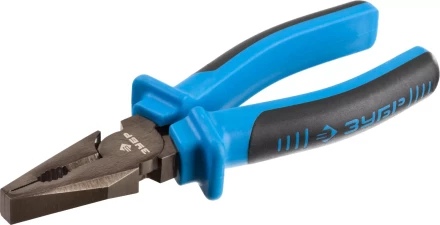 Плоскогубцы комбинированные ЗУБР эксцентриковое расположение шарнира, особостойкое спец. покрытие Н12Х1 (никель/хром), двухкомп рукоятки, 160мм 2201-1-16_z01 купить в Муравленко