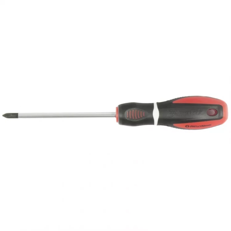 Отвертка Fusion Ph1 х 150 мм CrV 3-х компонентная рукоятка anti slip MTX 114399 купить в Муравленко