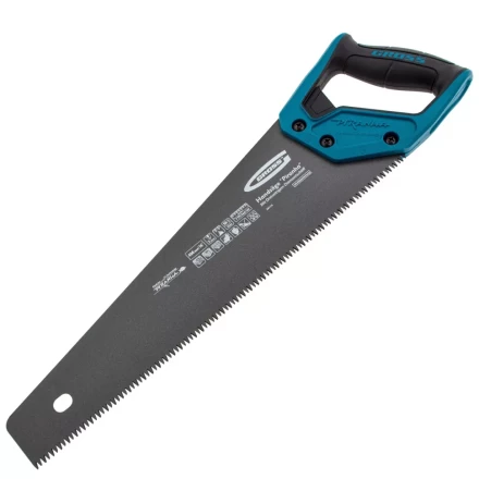 Ножовка по дереву &quot;PIRANHA&quot;, 400 мм, 7 TPI, 3D-зуб, тефлоновое покрытие полотна, двухкомпонентная рукоятка Gross 24113 купить в Муравленко