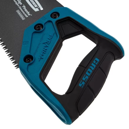 Ножовка по дереву &quot;PIRANHA&quot;, 400 мм, 7 TPI, 3D-зуб, тефлоновое покрытие полотна, двухкомпонентная рукоятка Gross 24113 купить в Муравленко