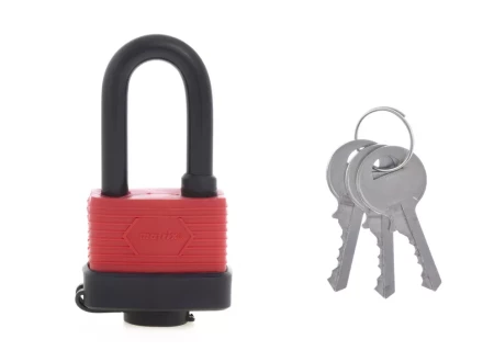 Замок навесной всепогодный 50 мм удлиненная дужка MTX 918269 купить в Муравленко