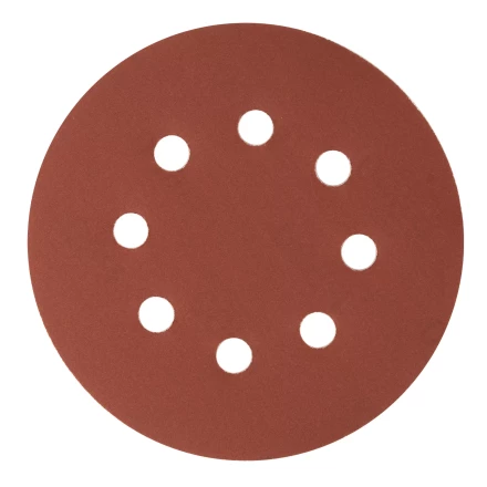 Круг абразивный на ворсовой подложке под &quot;липучку&quot;, перфорированный, P 500, 125 мм, 5 шт Сибртех 738157 купить в Муравленко