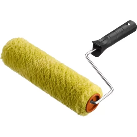 Валик малярный ЗУБР &quot;ОПТИМА -СИНТЕКС&quot;, все виды ЛКМ, для неровных поверхностей, полиэстр, ворс 18 мм, бюгель 6 мм, 40х240мм 03515-24 купить в Муравленко