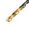 Сверло по металлу, 2,5 мм, HSS-Tin, Golden Tip, 10 шт. Denzel 717204 купить в Муравленко