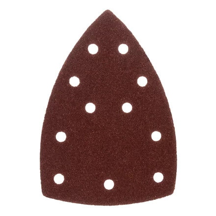 Треугольник абразивный на ворc. подложке под &quot;липучку&quot;, перф., P 60, 150х150х100 мм, 5 шт. Denzel 738587 купить в Муравленко
