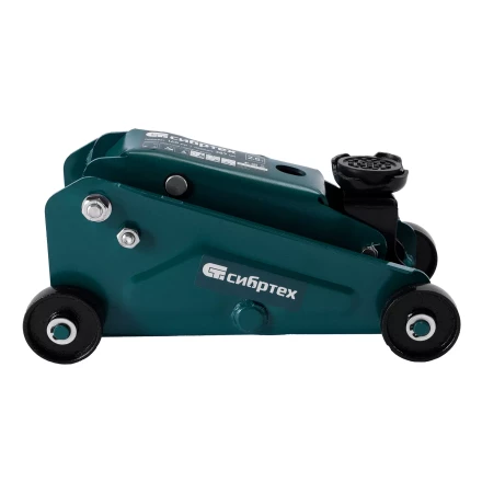 Домкрат гидравлический подкатной Сибртех 50837, 2,5 т, 148-387 мм, в пласт. кейсе купить в Муравленко