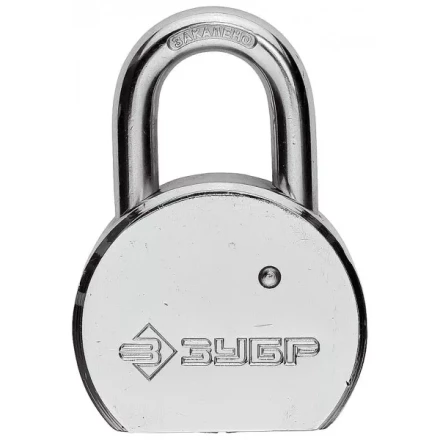 Замок навесной ЗУБР &quot;серия 271&quot; с закаленной дужкой, стальной корпус, 55мм 4-37271-55 купить в Муравленко