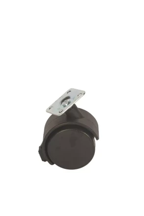 Колесо мебельное поворотное TWPB 50 50 мм с площадкой и тормозом 1027272 купить в Муравленко