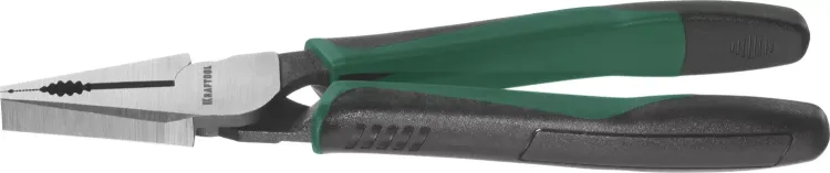 Плоскогубцы KRAFTOOL "PowerPro" комбинированные, CrMo-сталь, покрытие оксидированное с полировкой, 200мм 22001-1-20_z01 купить в Муравленко