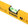 Уровень алюминиевый Denzel 33691, магнит, фрезерованный, 3 глазка (1 зеркал.), 0,5 мм/м, 600 мм купить в Муравленко