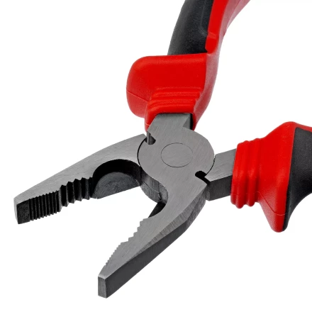 Плоскогубцы комбинированные Matrix, 180 мм, хром-ванадий, двухкомпонентные рукоятки, 17091 купить в Муравленко