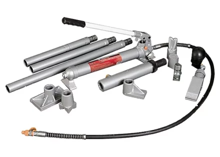 Растяжка гидравлическая 10 т набор из 12 предметов 7 сменных насадок в металлическом кейсе MATRIX 513205 купить в Муравленко