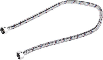 Подводка гибкая ЗУБР для воды, оплетка из нержавеющей стали, г/г 1/2&quot; - 0,6м 51005-G/G-060 купить в Муравленко