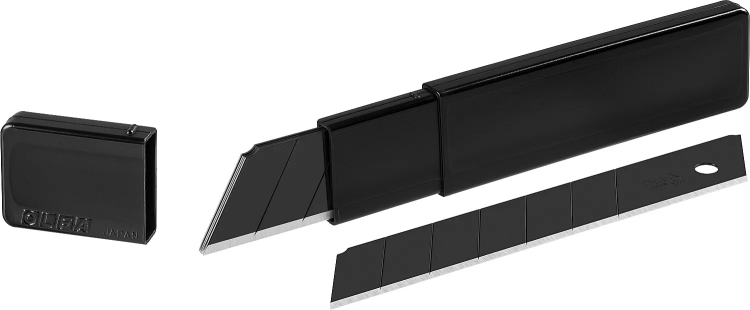 Лезвие OLFA "BLACK MAX" сегментированное, 5шт, 25х126х0,7мм OL-HBB-5B купить в Муравленко