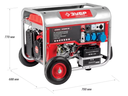 Генератор бензиновый ЗЭСБ-5500-ЭНА серия МАСТЕР купить в Муравленко