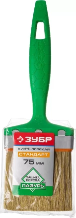 Кисти плоские ЛАЗУРЬ серия СТАНДАРТ купить в Муравленко