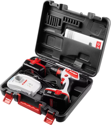 Дрель-шуруповерт 2 АКБ ЗДА-12-2 КИН серия МАСТЕР купить в Муравленко