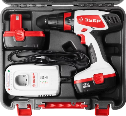 Дрель-шуруповерт 2 АКБ ЗДА-12-2 КИН серия МАСТЕР купить в Муравленко