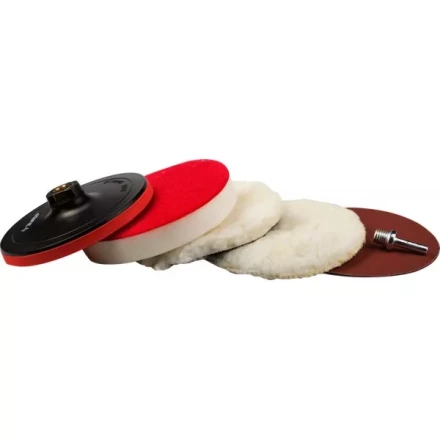 Набор ЗУБР &quot;ЭКСПЕРТ&quot; насадки полировальные для дрели/УШМ, 180мм, 7шт 3591-180-H7 купить в Муравленко