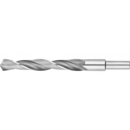 Сверло ЗУБР &quot;МАСТЕР&quot; по металлу с цилиндрическим хвостовиком, сталь Р6М5, винтовой прокат, D 18.0мм, L-191/130мм 4-29621-191-18 купить в Муравленко