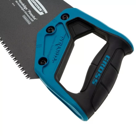 Ножовка по дереву &quot;PIRANHA&quot;, 450 мм, 7 TPI, 3D-зуб, тефлоновое покрытие полотна, двухкомпонентная рукоятка Gross 24114 купить в Муравленко