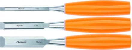 Набор стамесок плоских 3 штуки 6-12-18 мм SPARTA 24411 купить в Муравленко