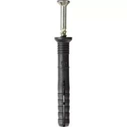 Дюбель-гвоздь полипропиленовый, потайный бортик, 8 x 60 мм, 1000 шт, STAYER Master 30640-08-060 30640-08-060