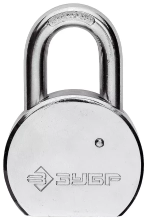 Замок навесной ЗУБР &quot;серия 271&quot; с закаленной дужкой, стальной корпус, 65мм 4-37271-65 купить в Муравленко
