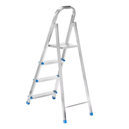 Стремянка Сибртех 97836, 4 ступени, стальная, оцинкованная купить в Муравленко